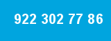 922 302 77 86 922 302 77 86